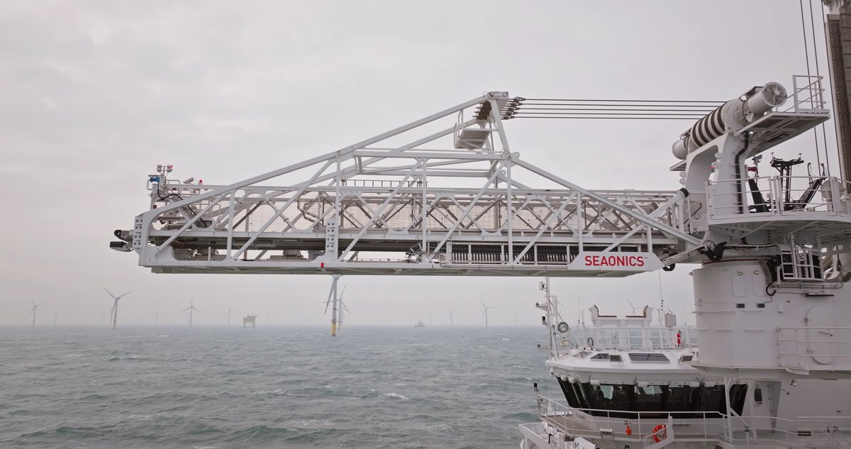 Seaonics Offshore Gangway Luffing Winch