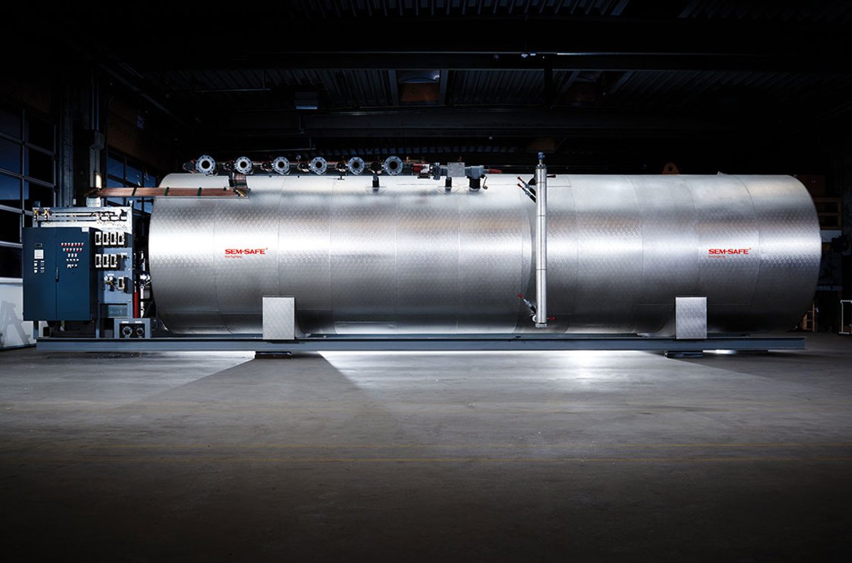 Danfoss Semco CO2 LP 21bar 5000kg-B