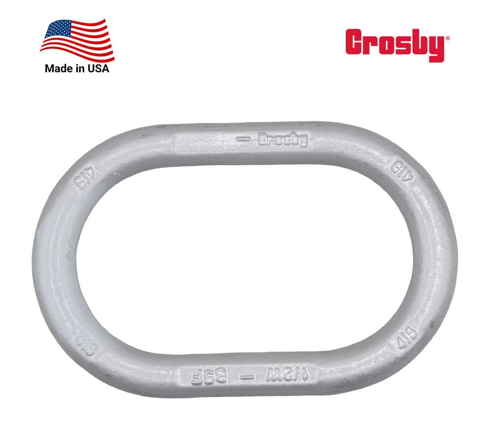 The Crosby Group 7/8"W, 1"W, 1-1/4"W, 1-1/2"W, 1-3/4", 2" A-342-CT Master Link