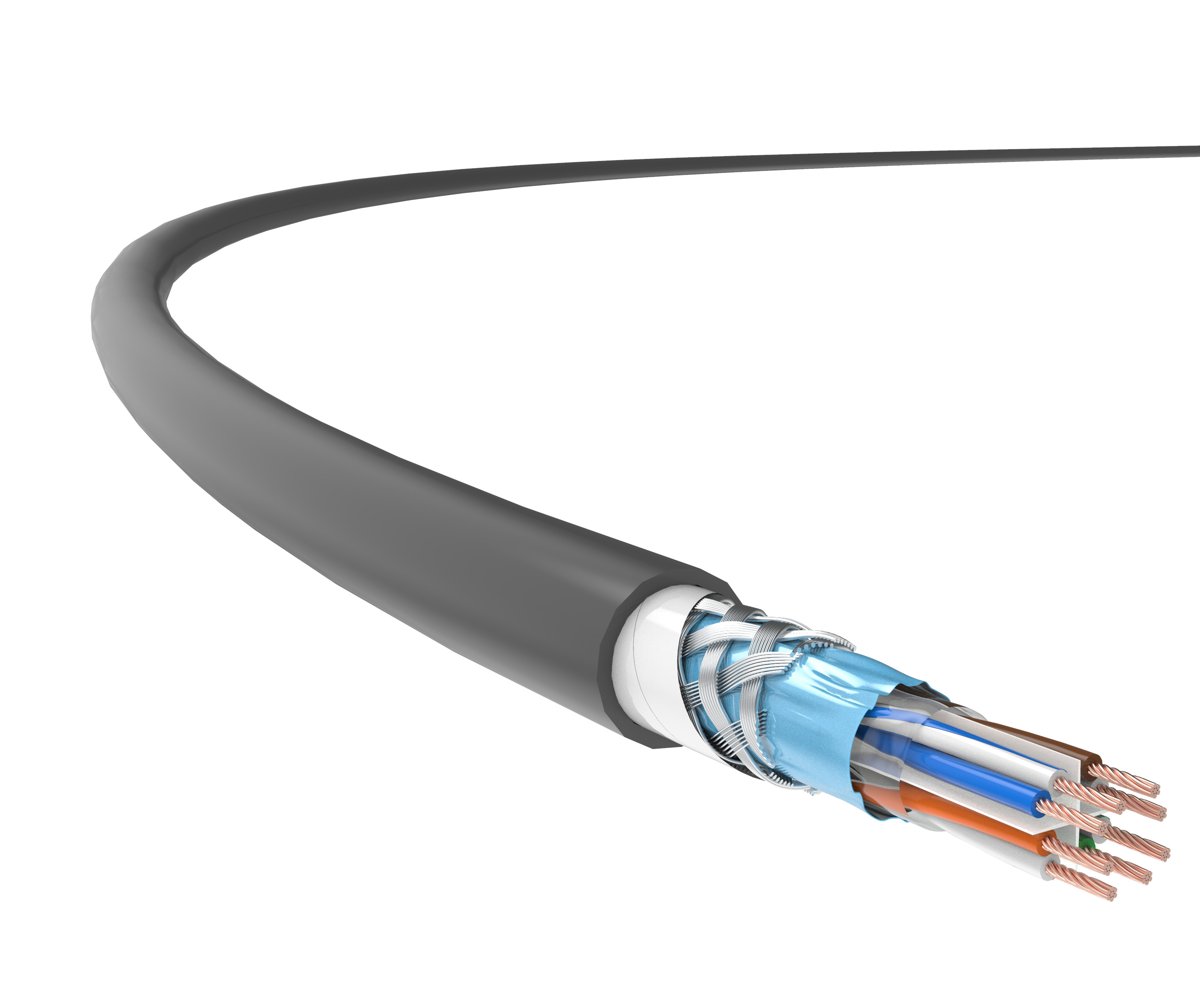 TecniKabel TKSEA ARMOURED LAN S/FTP 23AWG FLEX LSZH CABLE Cat 6A, TKSEA ARMOURED LAN S/FTP 23AWG FLEX LSZH CABLE Cat 7