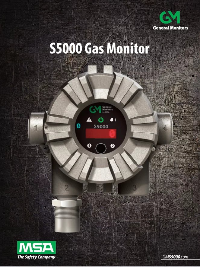 General Monitors S5000 Gas Monitor