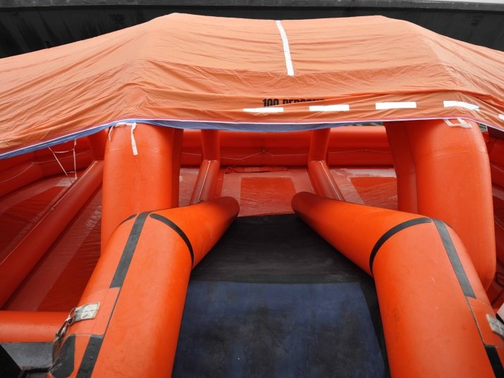 Liferaft Systems Australia MINI Slide Type 2 (4 Meter) evacuation slide, automatic deployment with liferaft/IBA.