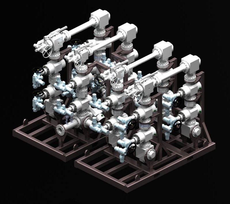 SRI Energy VERTICAL JUNK CATCHER MANIFOLD, 7-1/16”- 5K