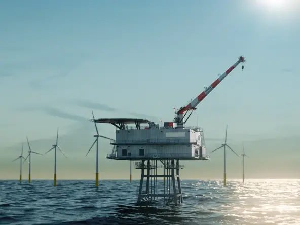 Liebherr Maritime LiMain Offshore Crane
