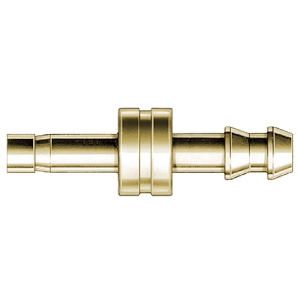 Swagelok Multi-Purpose Push-On Hose End Connection, 3/4 in. Brass Tube Adapter, 3/4 in. Hose Size