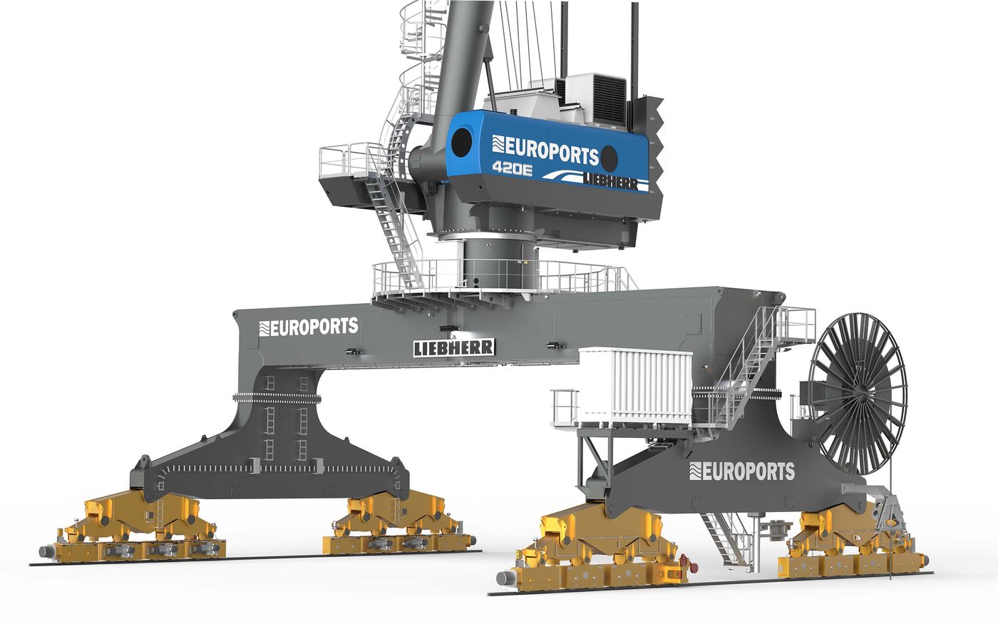 Liebherr Maritime LPS 420 E Portal Slewing Electric Crane