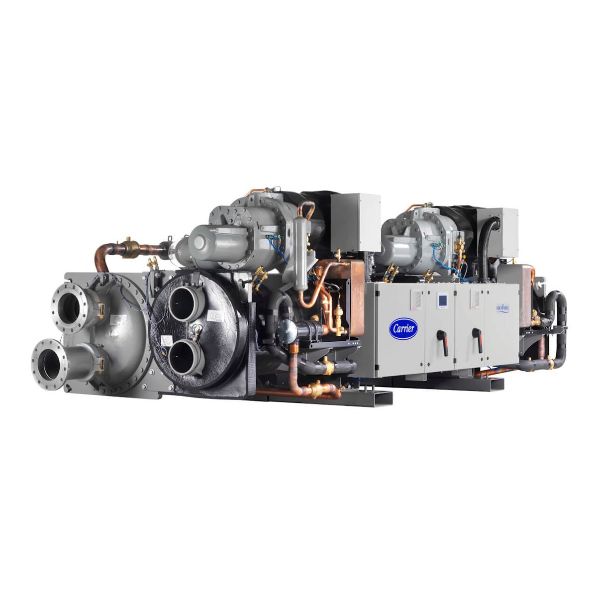 Carrier Marine & Offshore 30XW-VZE - AquaForce® Variable-Speed Water-Cooled Screw Chiller (HFO)
