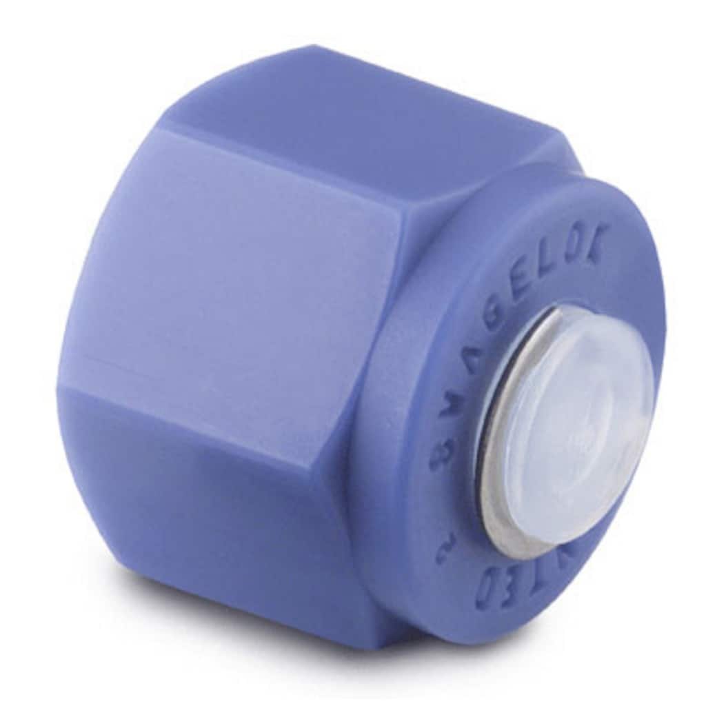 Swagelok PFA Swagelok Tube Fitting, 1/2 in. Plug