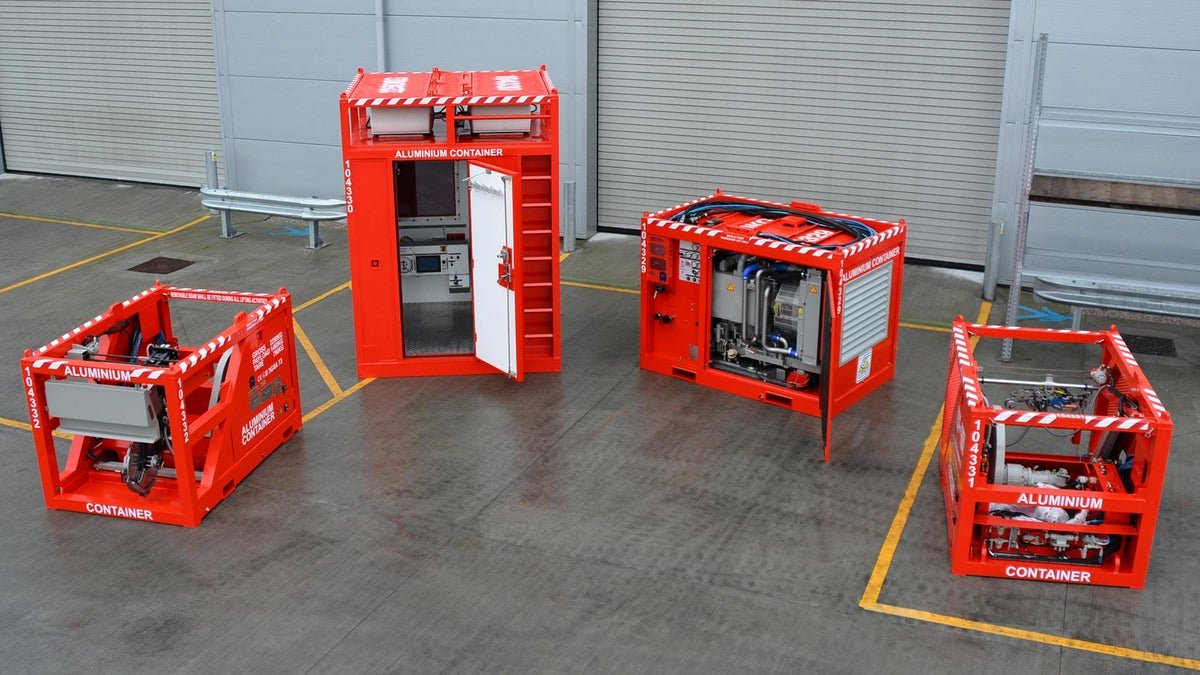 National Oilwell Varco UK Frame for Slimsplit C cabin (aluminium)