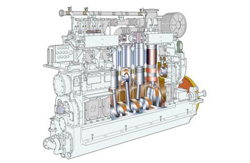 Hanshin Diesel Works LA26G