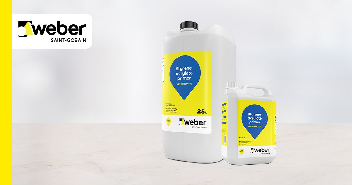 Swedac, Swedish Acoustic Products Innovation weber.floor 4716 Primer