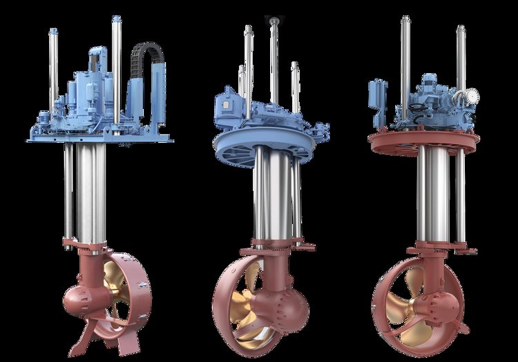 Kongsberg Retractable Azimuth Thruster CPP