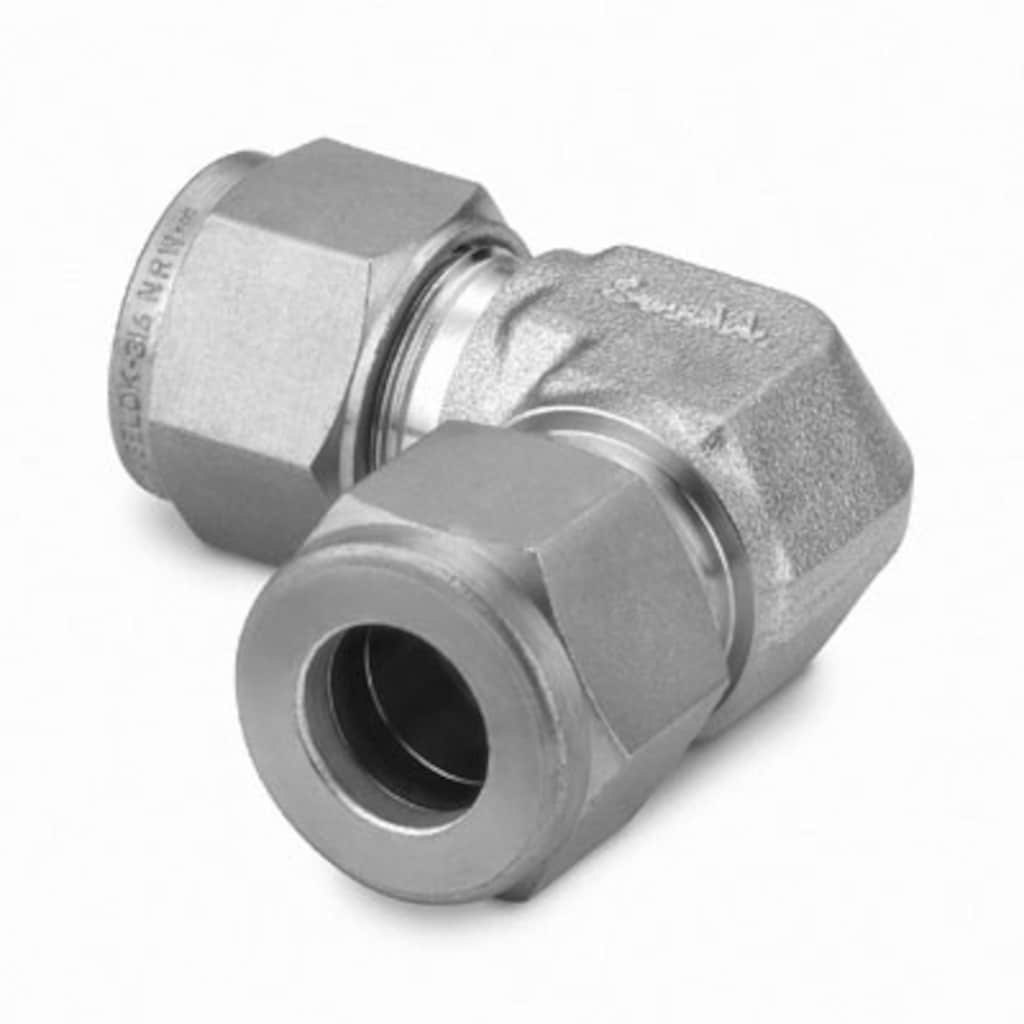 Swagelok Stainless Steel Swagelok Tube Fitting, Union Elbow, 12 mm Tube OD