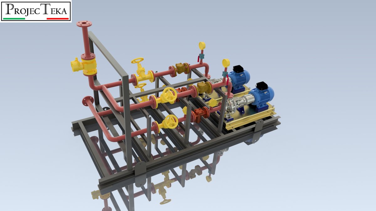 Fike 2” (DN50) Pump Skid/3” (DN80) Pump Skid