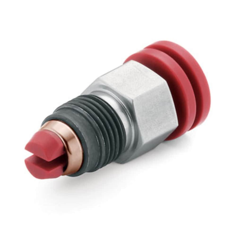 Swagelok 316 Stainless Steel Nut and Ferrules Cartridge (1 Nut/1 Front Ferrule/1 Back Ferrule) for 1/4 in. Swagelok Medium Pressure Tube Fitting, 1/4 in. Tube OD