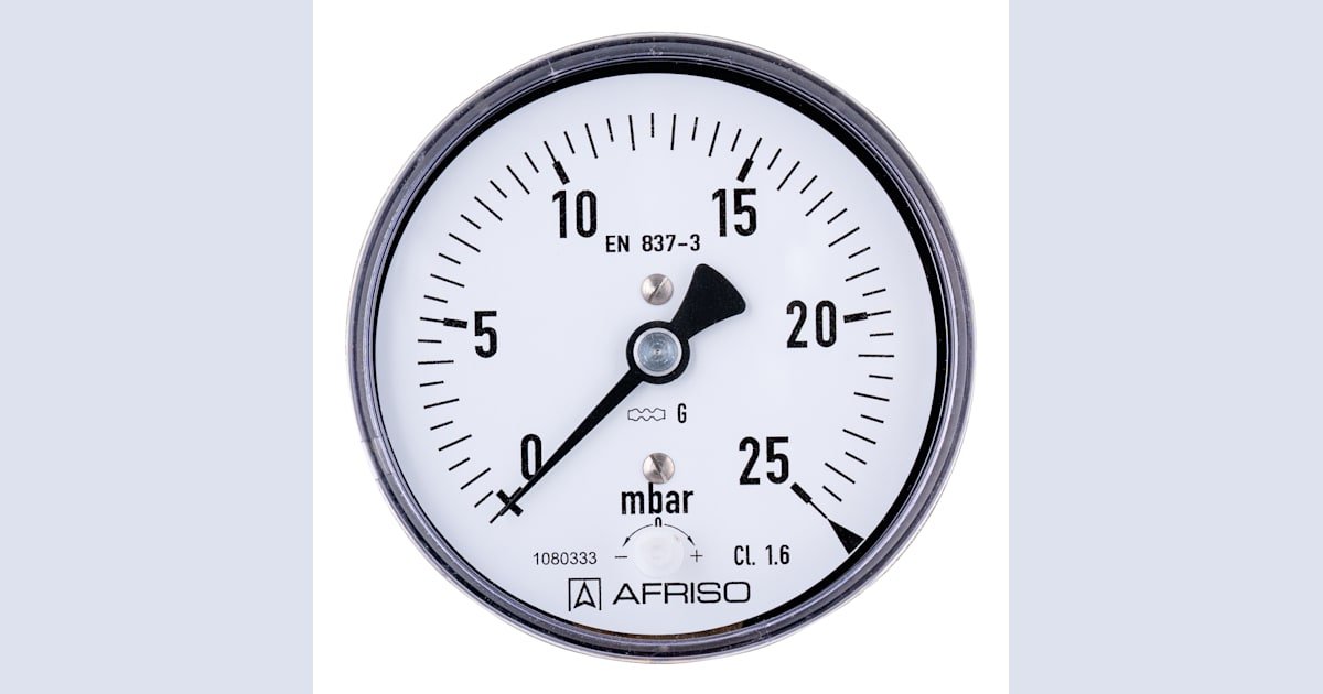 AFRISO Standard capsule pressure gauges KP63 | 35023431
