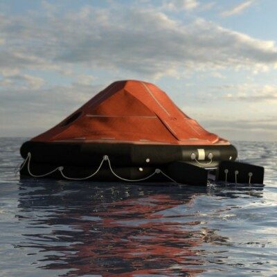 Survitec Group Canopied reversible liferafts - 158 persons canopied reversible inflatable liferaft (MARIN ARK II Liferaft)