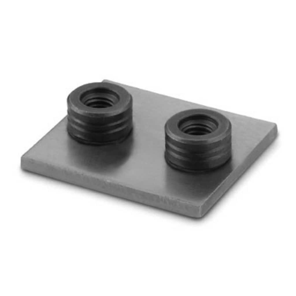 Swagelok Fractional Weld Plate, 2.76 in. (70.1 mm) Length