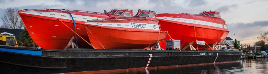 Verhoef Totally Enclosed Lifeboat 50P Diesel Outboard-C