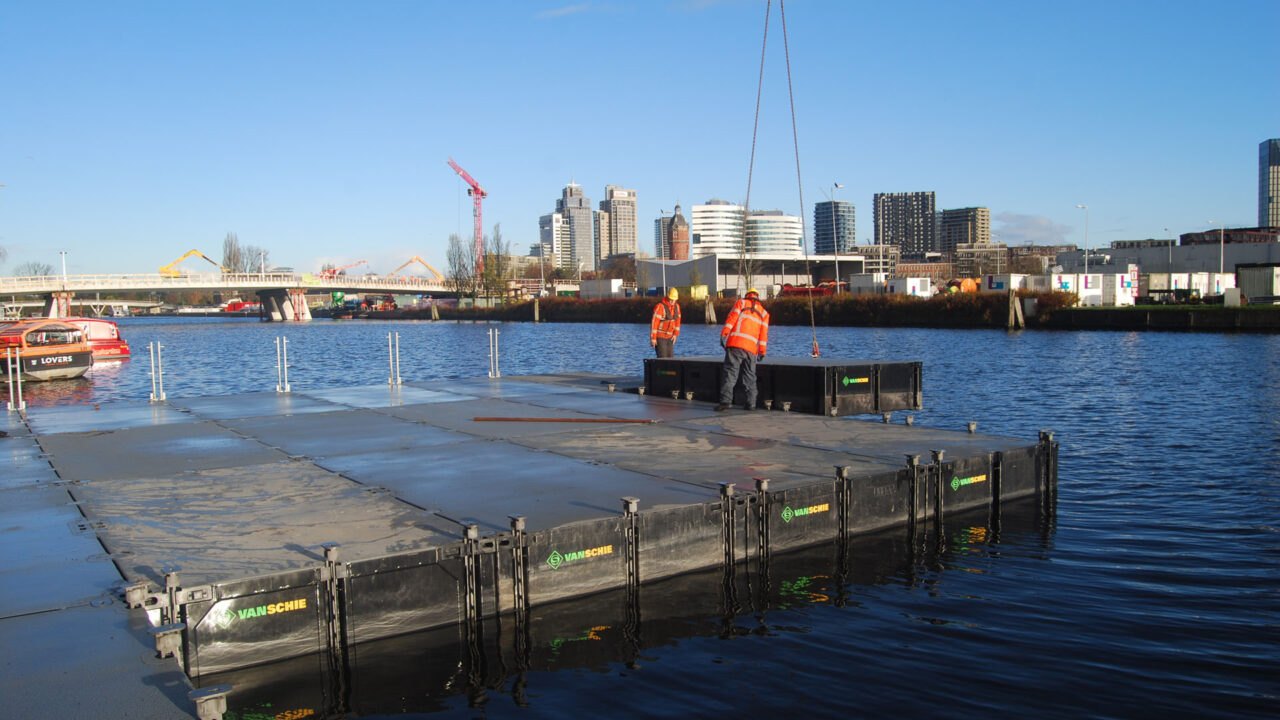 Van Schie Modular Pontoon System 4500x2250x770
