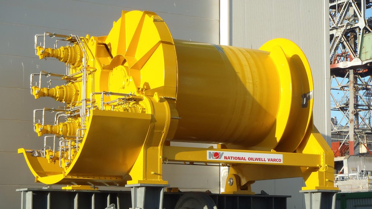 NOV ELMAR, a division of National Oilwell Varco UK Limited Datasplit C Winch Frame