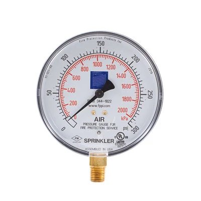 FPPI Residential Pressure Gauge