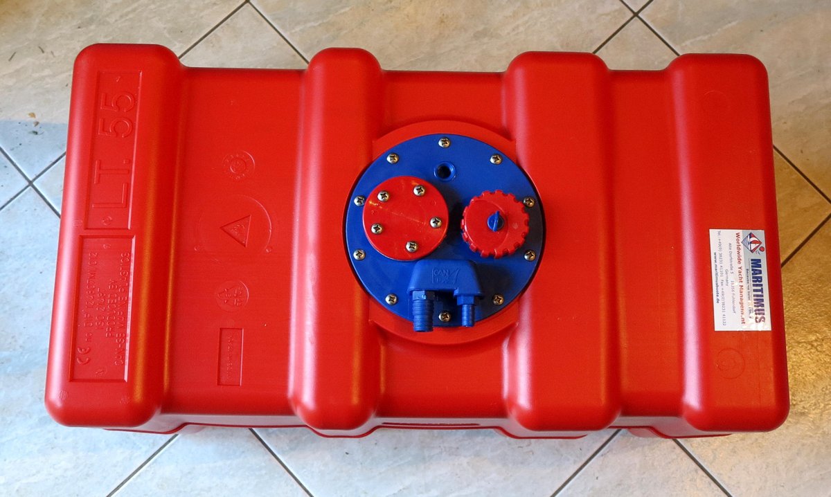 Krupa Yachting Fuel Tank 50l - 85l