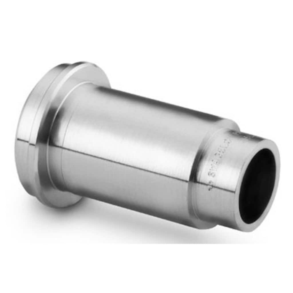 Swagelok 316L VAR VCR, Long TBW Gland, 1/4 in. VCR x 1/4 x 0.035 in. TBW, 0.75 in. (19.1 mm) Extension, SC-01 Cleaned, Bag of 25, Order in multiples of 25