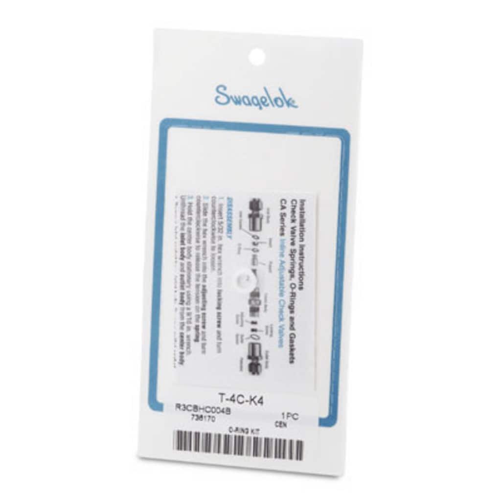 Swagelok PTFE O-ring, Uniform O-Ring Size 010