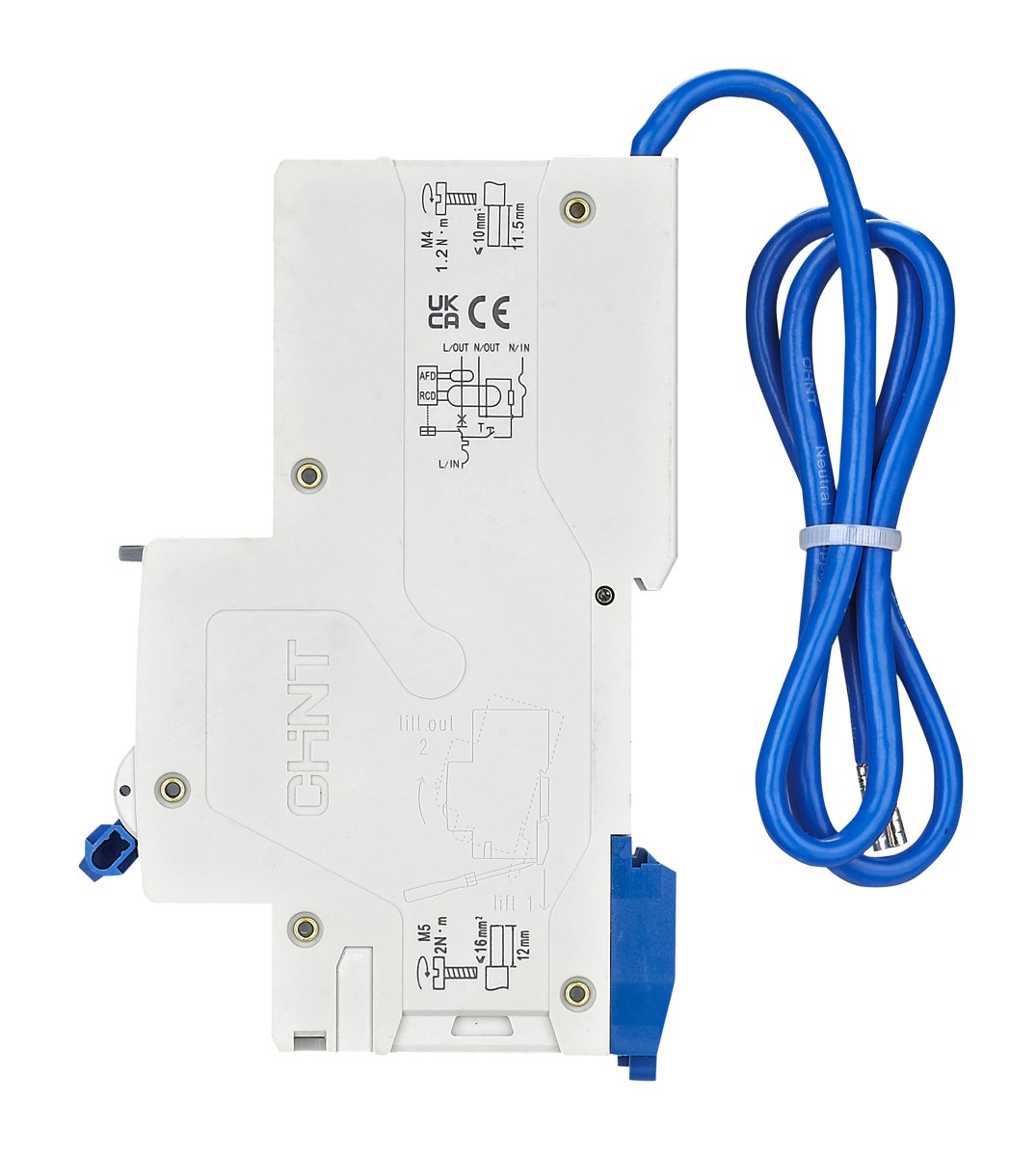 Chint Disjuntor Diferencial Residual (DDR) NB3LE com proteção contra sobrecorrente (eletrônico)