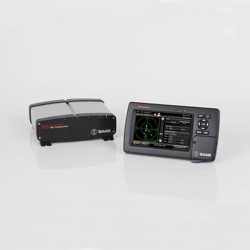 OSI Maritime Systems SAAB R5 Supreme AIS with MKD ECPINS, Trade Name: SAAB R5 Supreme AIS, ECPINS W-AIS or SAAB R6 Supreme AIS with MKD ECPINS, Trade Name: SAAB R6 Supreme AIS, ECPINS W-AIS
