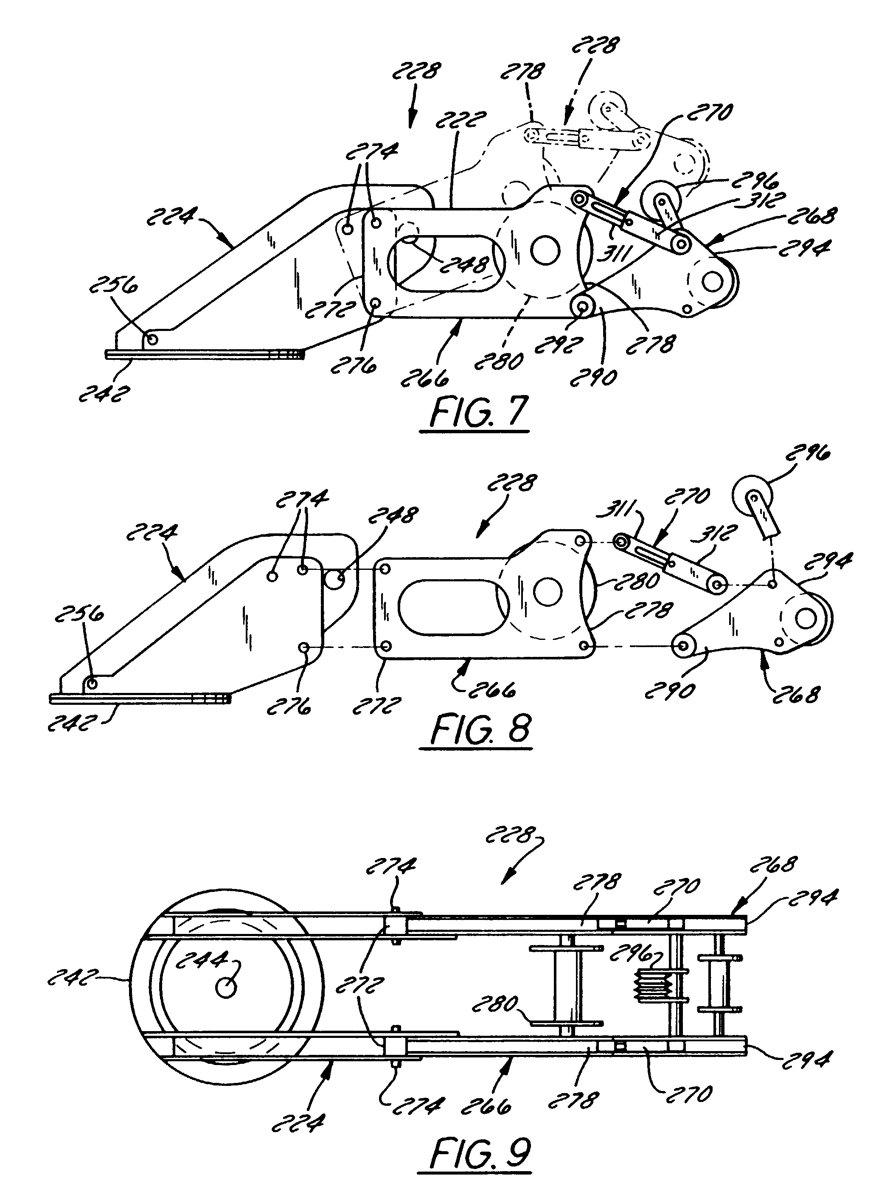 Link Belt Top Counterweight (C)/Auxiliary Counterweight (A)