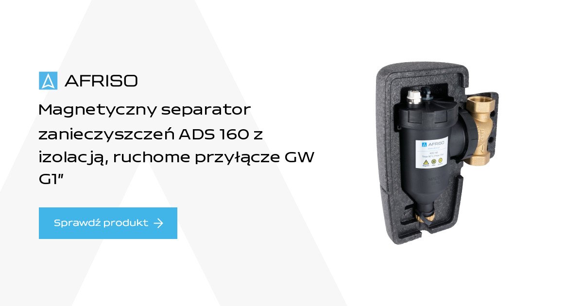 AFRISO Magnetite sludge separator ADS 160 WD | 40935
