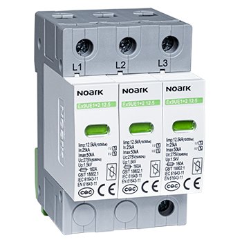 Chint Surge Protection Devices Ex9UE1+2, 12.5 kA