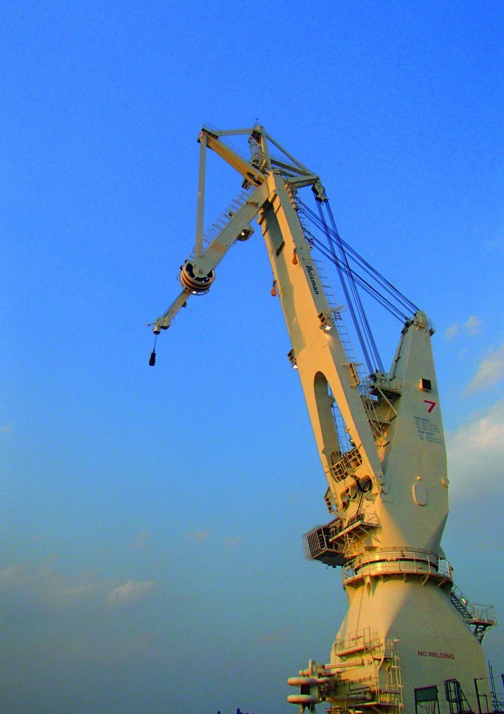 Huisman Rope Luffing Knuckle Boom Crane (RLKBC / renamed Hybrid Boom Crane)