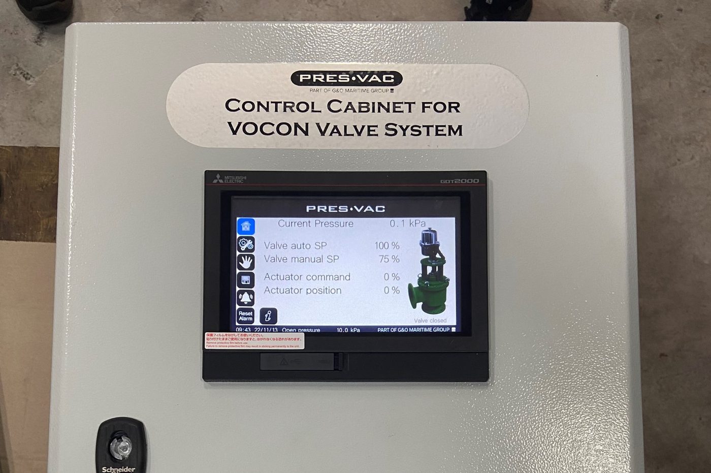 Pres-Vac VOCON