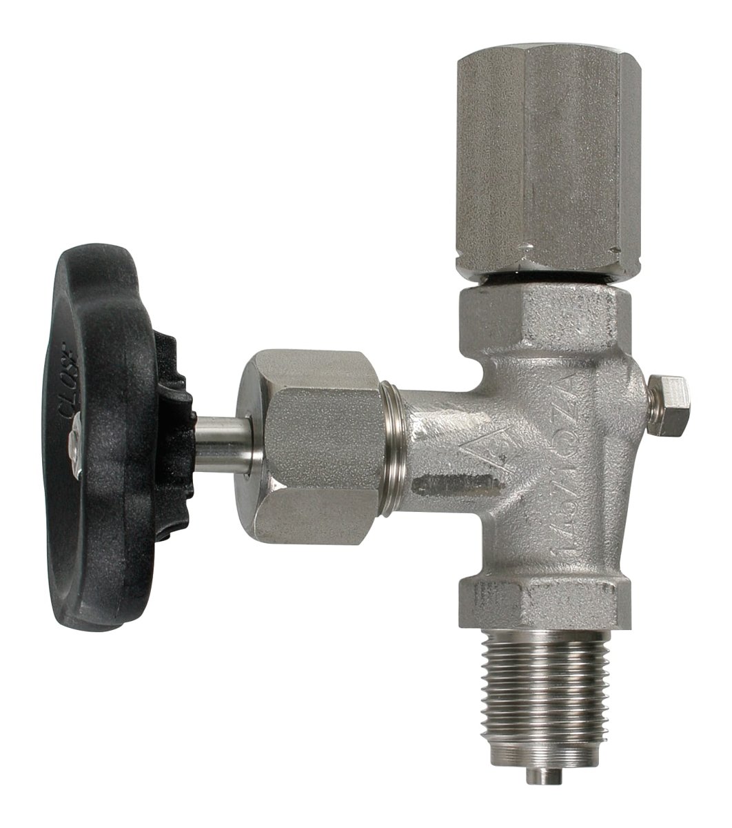 AFRISO pressure gauge shut-off valve | 63093