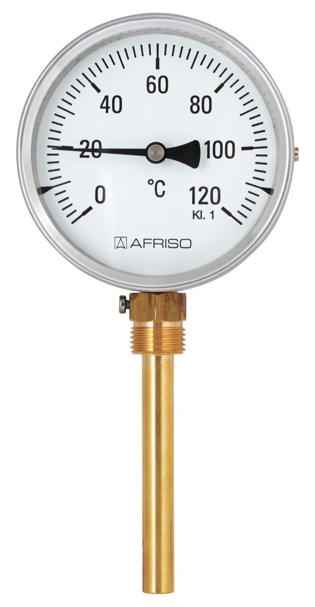 AFRISO bimetal thermometer for industrial applications BiTh 100 I | 65309211