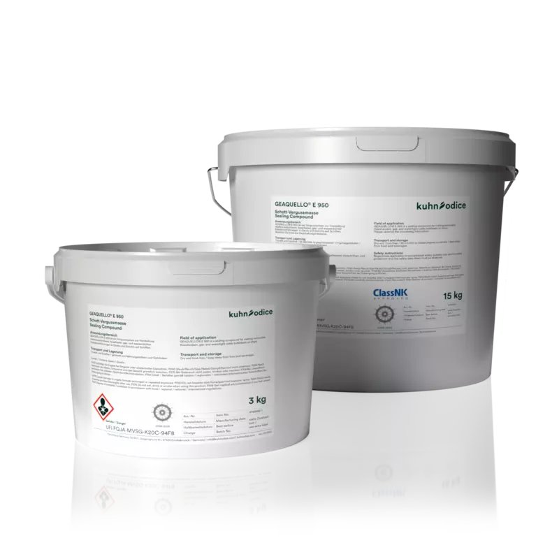 AIK Flammadur Brandschutz - GEAQUELLO® E 950 System - Sealing compound GEAQUELLO® E 950