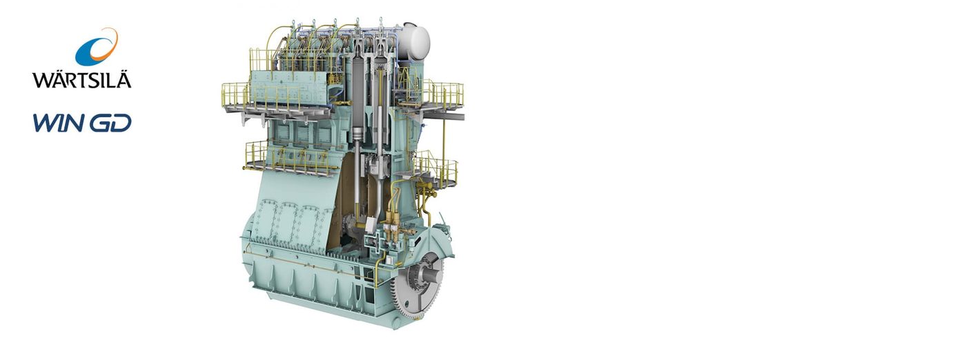WinGD X62DF-S1.0 Two-Stroke Engine
