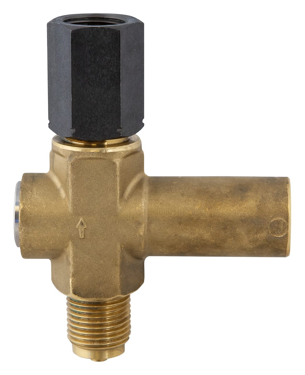AFRISO Overpressure safety device, brass