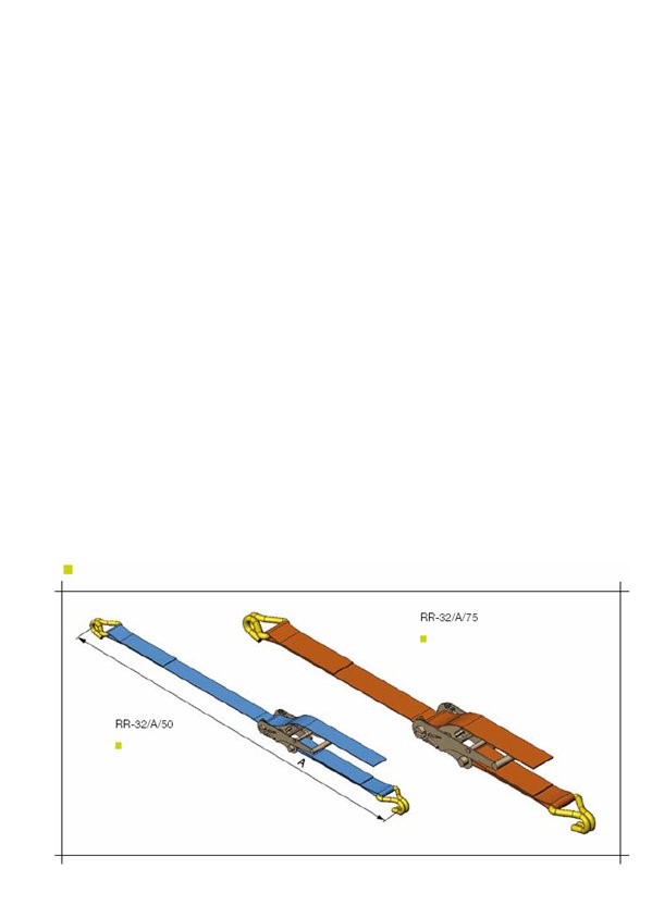 Container Technics Cargo Lashing RR-32/10/75, Cargo Lashing RR-32/15/75, Cargo Lashing RR-32/25/75, Cargo Lashing RR-32/L/75