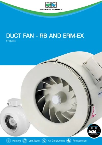 Heinen & Hopman HF-C Exhaust 500m3h engine room