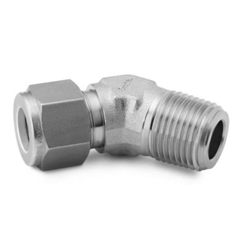 Swagelok Tube Fittings and Adapters — Male Connectors — 45° Elbows