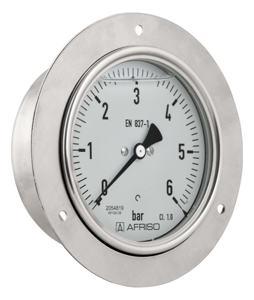 AFRISO Glycerine filled Bourdon tube pressure gauges RF100Gly | 85215831