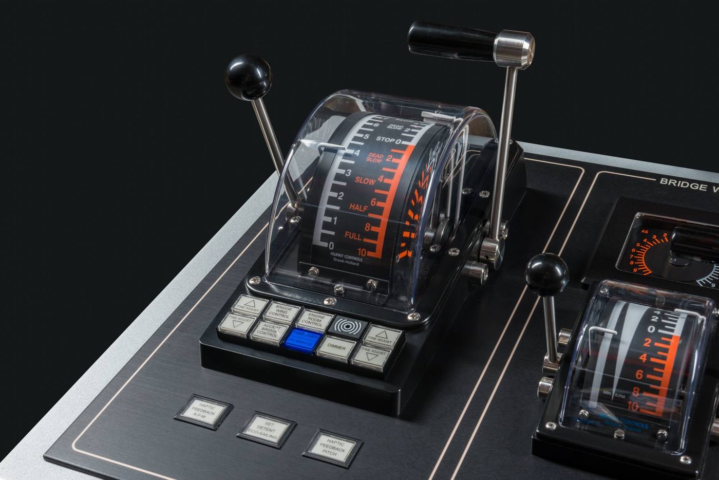 Kwant Controls ELAS-5 electric shaft system, telegraph system, CUBI(x), joystick, CUBI(x) 2.0, levers