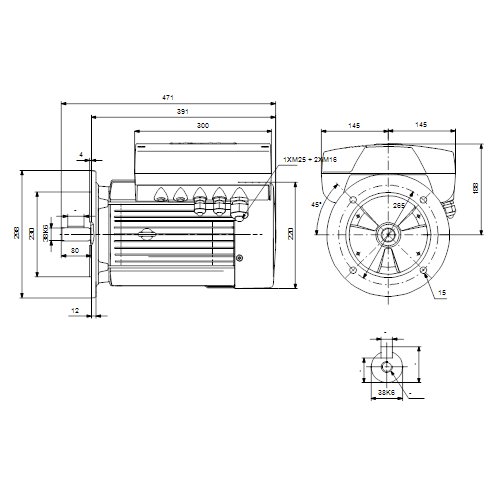 Grundfos MGE132