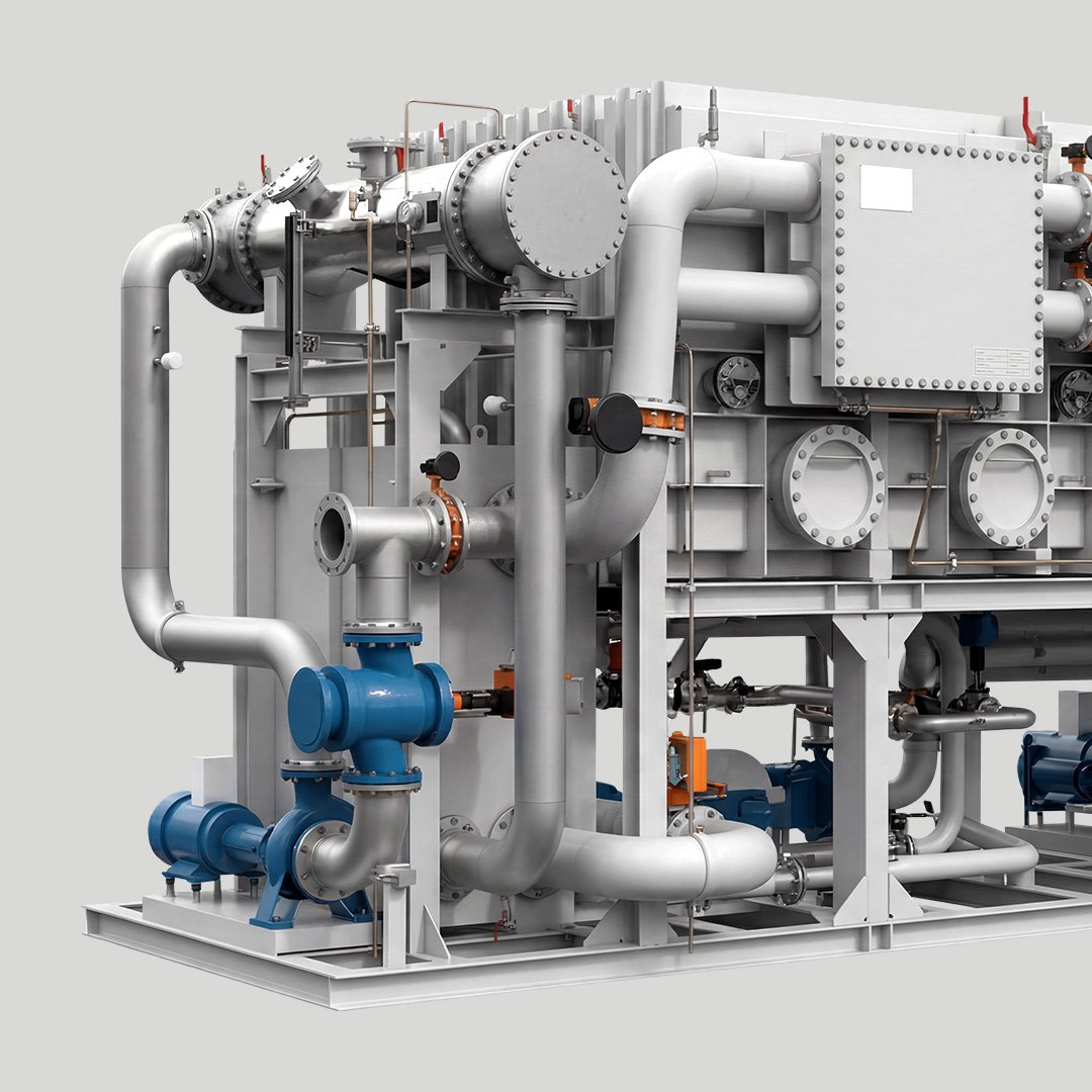 Hamworthy/Wärtsilä IG Generator 10000m3h O2<2% combustion