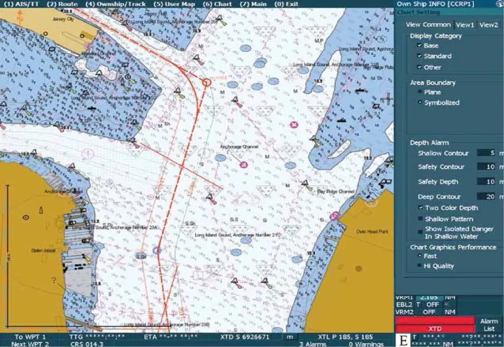 Seastema SEAS-NAVY ECDIS 450 LN