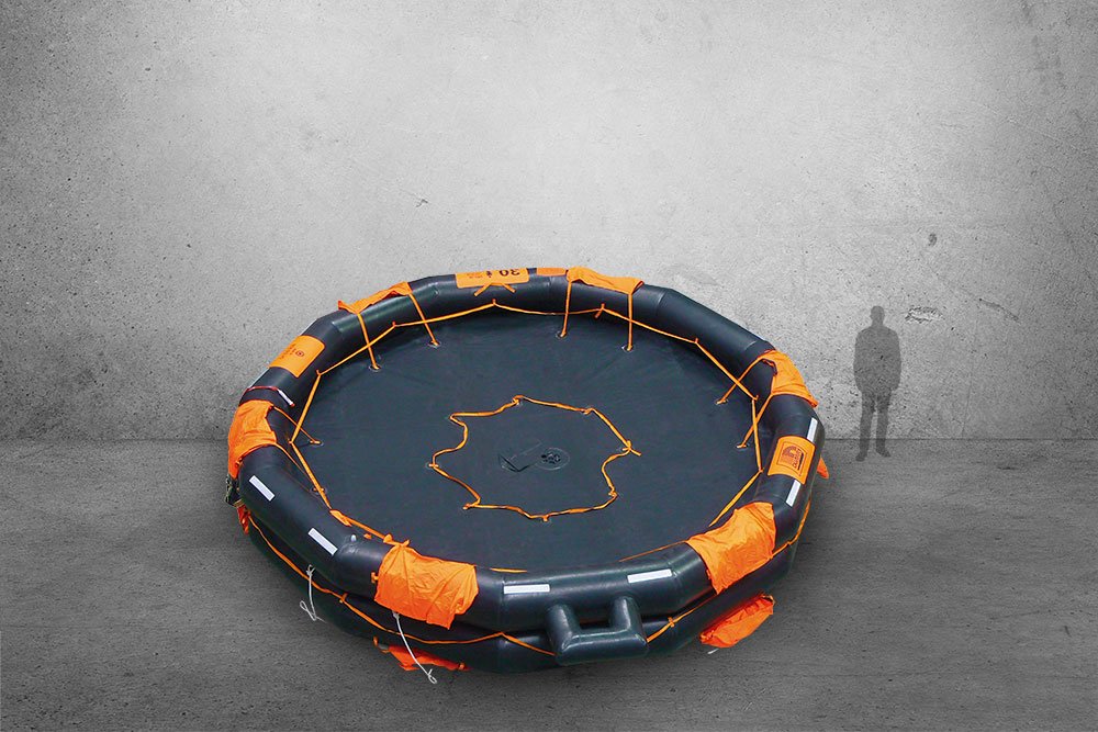 Ausmar SOLAS HSC Open Reversible Liferaft